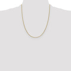 Leslie's 14K 1mm D/C Open Franco Chain - Image 4