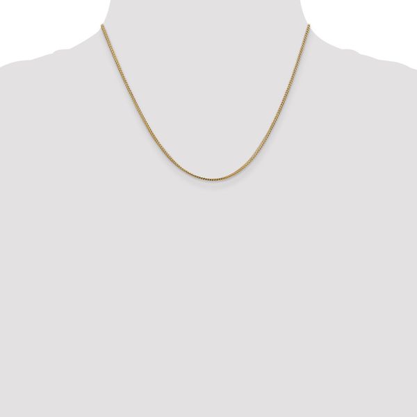 Leslie's 14K 1.1mm Franco Chain - Image 4