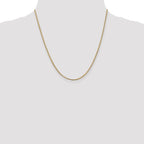 Leslie's 14K 1.1mm Franco Chain - Image 4