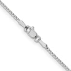 Leslie's 14K White Gold 1.1mm Franco Chain - Image 3