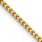 Leslie's 14K 1.25mm Franco Chain