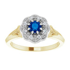 Vintage-Inspired Halo-Style Ring - Image 3