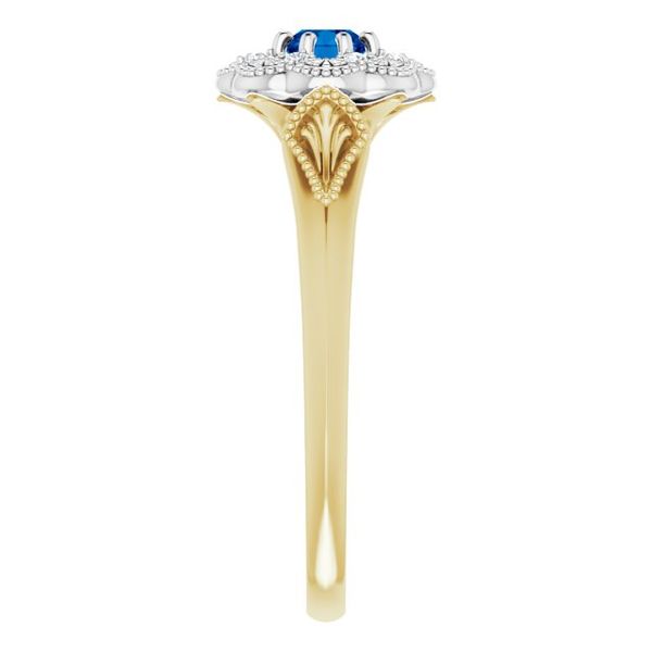 Vintage-Inspired Halo-Style Ring - Image 4