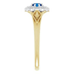 Vintage-Inspired Halo-Style Ring - Image 4