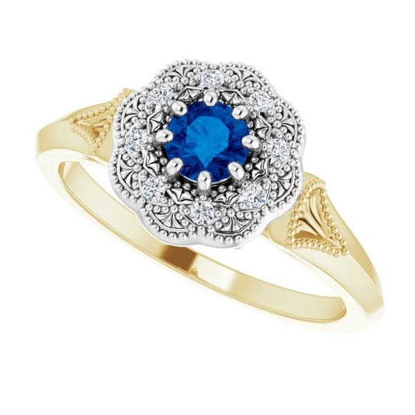 Vintage-Inspired Halo-Style Ring - Image 5