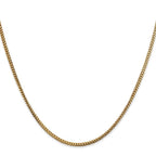 Leslie's 14K 1.5mm Franco Chain - Image 2