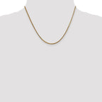 Leslie's 14K 1.5mm Franco Chain - Image 4