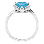 Two-Stone Halo-Style Ring - Image 2