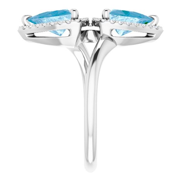 Two-Stone Halo-Style Ring - Image 4