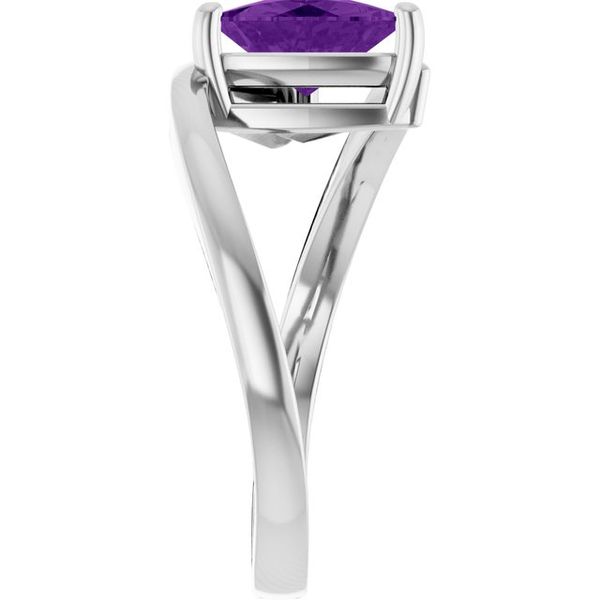 Solitaire Bypass Ring - Image 4