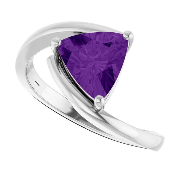 Solitaire Bypass Ring - Image 5