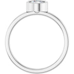 Bezel-Set Solitaire Ring - Image 2