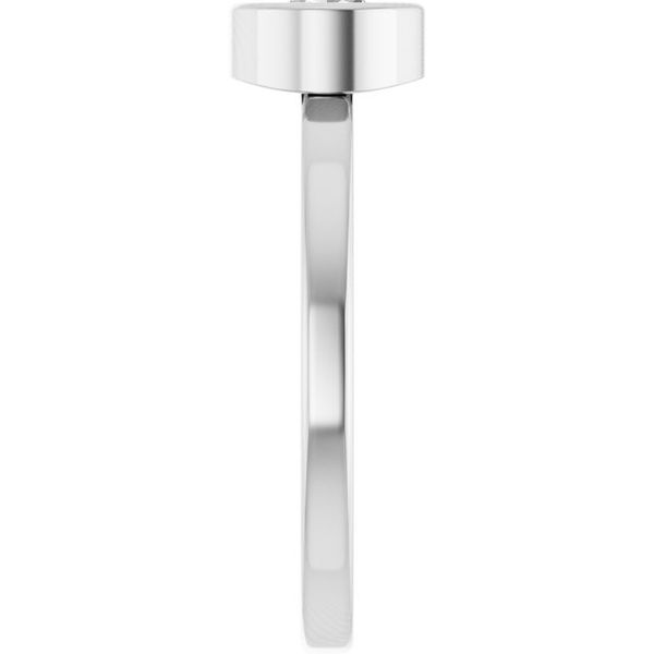 Bezel-Set Solitaire Ring - Image 4