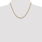 Leslie's 14K 2mm Franco Chain - Image 4