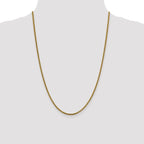 Leslie's 14K 2mm Franco Chain - Image 4