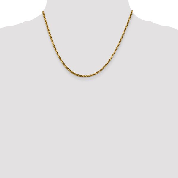 Leslie's 14K 2.4mm Franco Chain - Image 4