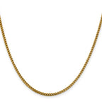 Leslie's 14K 2.4mm Franco Chain - Image 2