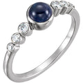 Bezel-Set Ring