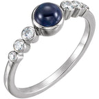 Bezel-Set Ring