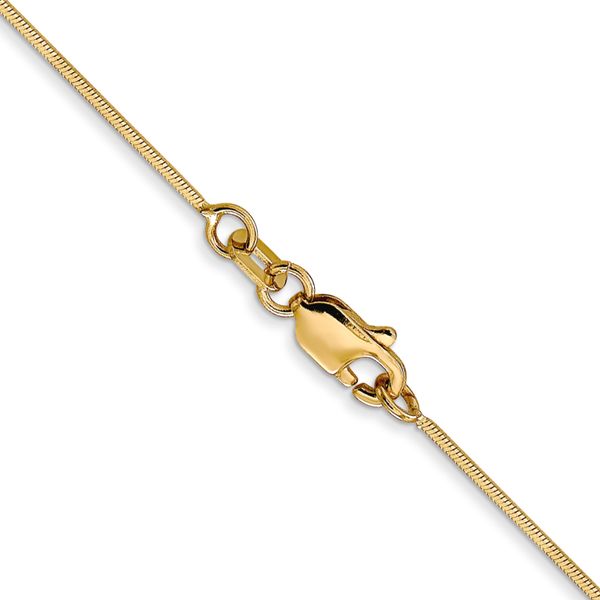 Leslie's 14K .8mm D/C Octagonal Snake Chain - Image 3