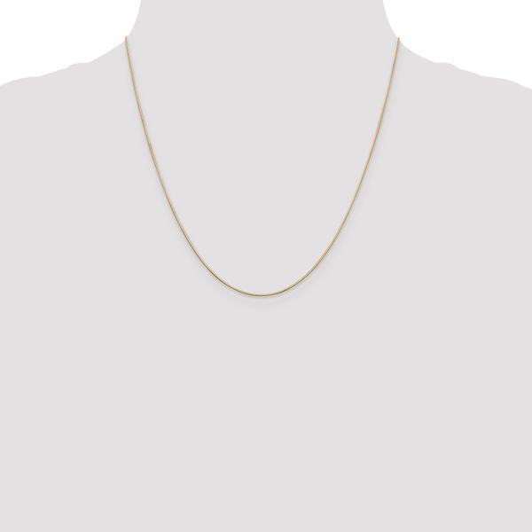 Leslie's 14K .8mm D/C Octagonal Snake Chain - Image 4