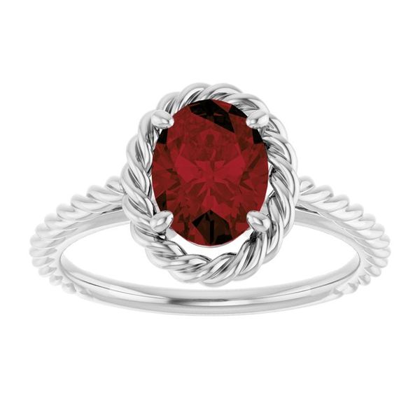 Solitaire Rope Ring - Image 3