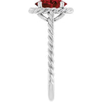 Solitaire Rope Ring - Image 4