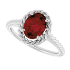 Solitaire Rope Ring - Image 5