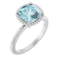 Beaded Solitaire Ring
