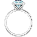 Beaded Solitaire Ring - Image 2