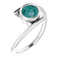Bezel-Set Solitaire Ring