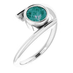Bezel-Set Solitaire Ring