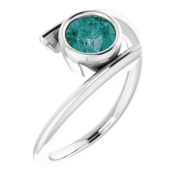Bezel-Set Solitaire Ring