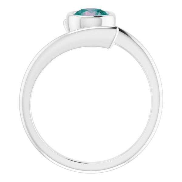Bezel-Set Solitaire Ring - Image 2