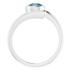 Bezel-Set Solitaire Ring - Image 2
