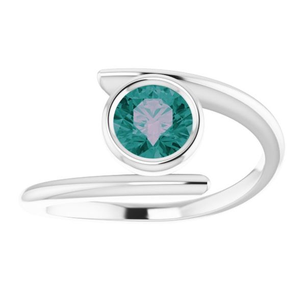 Bezel-Set Solitaire Ring - Image 3