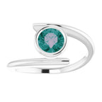 Bezel-Set Solitaire Ring - Image 3