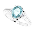 Accented Split Shank Ring - Image 5