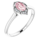 Accented Vintage-Inspired Ring