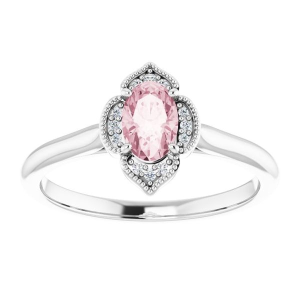 Accented Vintage-Inspired Ring - Image 3