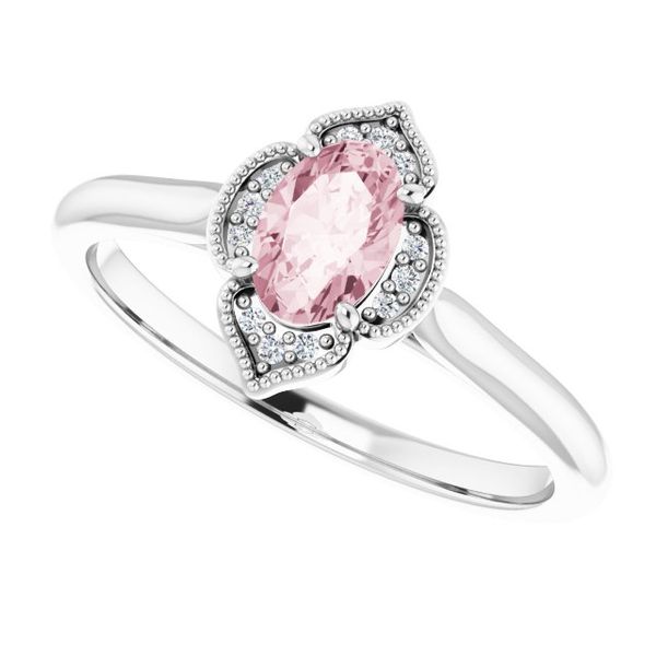 Accented Vintage-Inspired Ring - Image 5