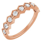 Stackable Geometric Ring