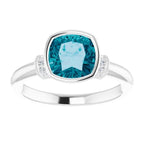 Bezel-Set Accented Ring - Image 3
