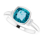 Bezel-Set Accented Ring - Image 5