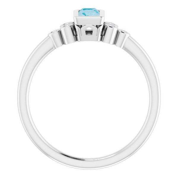Bezel-Set Accented Ring - Image 2