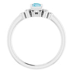 Bezel-Set Accented Ring - Image 2