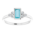 Bezel-Set Accented Ring - Image 3