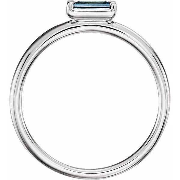 Baguette Stackable Ring - Image 2