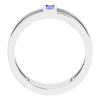 Baguette Negative Space Ring - Image 2