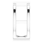 Baguette Negative Space Ring - Image 4
